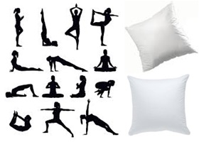 oreiller yoga pour sportifs